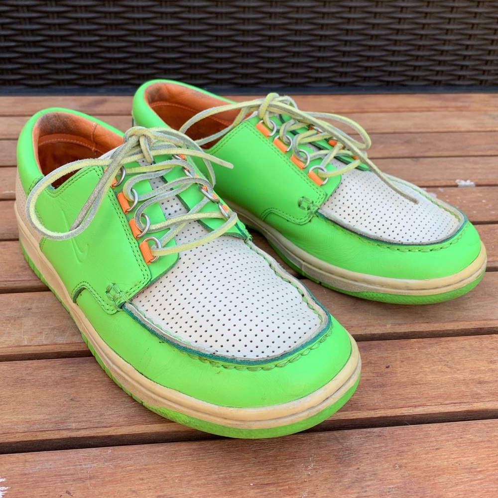 Men’s NIKE MAD JIB Leather Boat Shoes